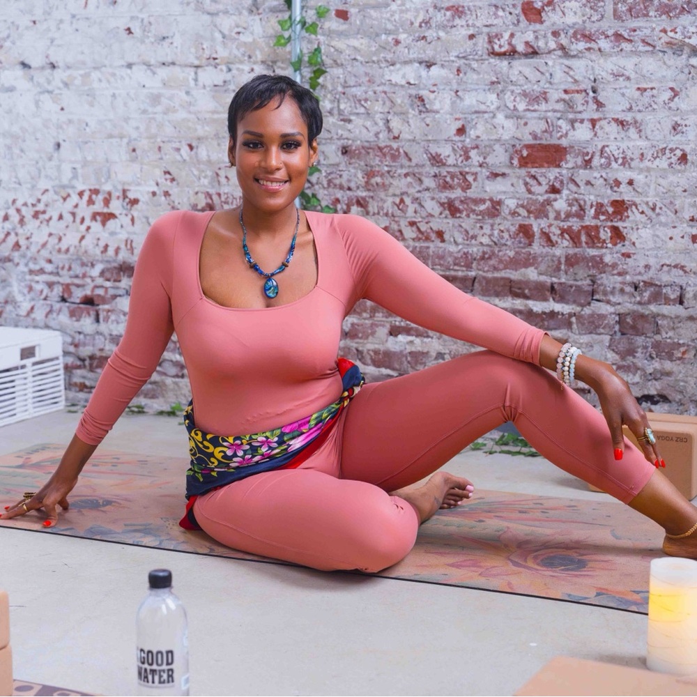 Coral Yoga Set